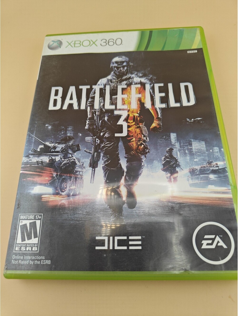 Battlefield 3 Xbox 360 Complete in Box CIB Tested and Working